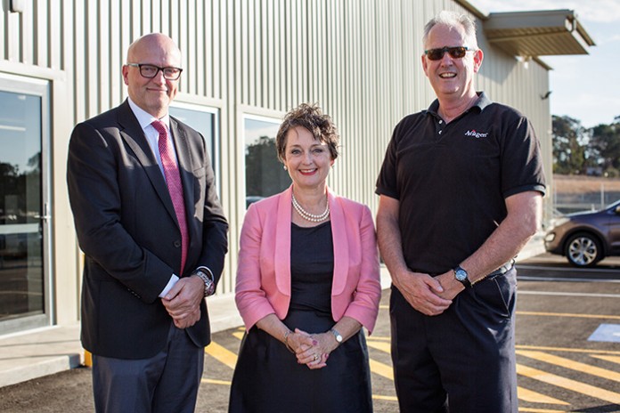 Jan Henriksen CEO Aviagen, Pru Goward MP Goulburn, Michael Leahy