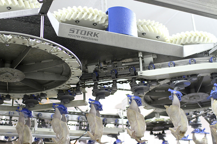 The Stork SmartWeigher is the award-winning whole product weigher that enables accurate inline weighing in the distribution line, after chilling.