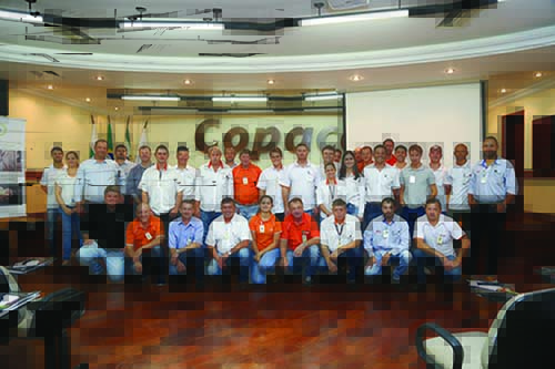 The participants and trainers of the Copacol workshop