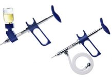 New fixed volume animal injection syringes