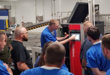 Pas Reform and NatureForm organize specialist technical skills training for US hatchery staff