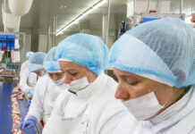 Poultry processing ergonomics