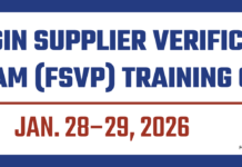 Registration Is Now Open for the FSVP Training Course at IPPE 2026