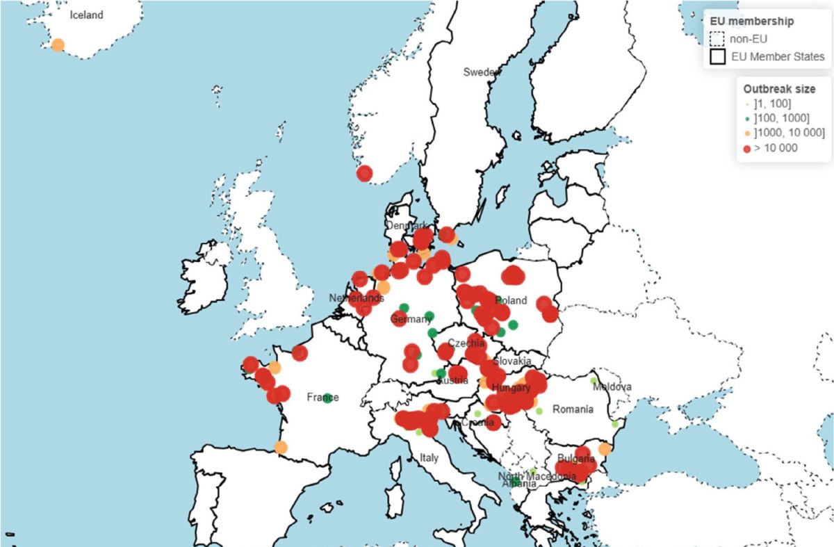 EFSA annual report on avian influenza