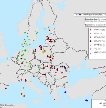 ADIS weekly update: avian disease outbreaks in Europe (16–22 April 2026)