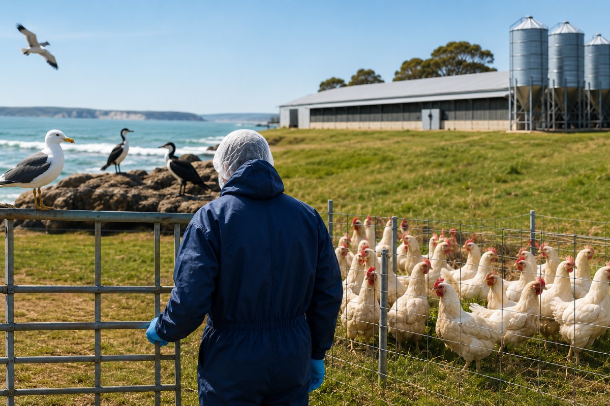 Australian poultry industry steps up H5N1 preparedness after seabird detections