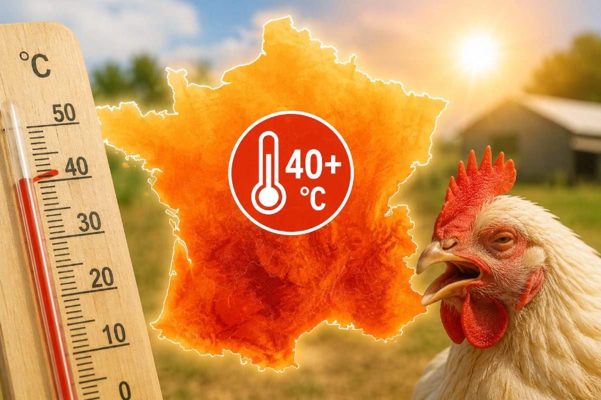 France: extreme heat causes hundreds of thousands of losses in poultry farms