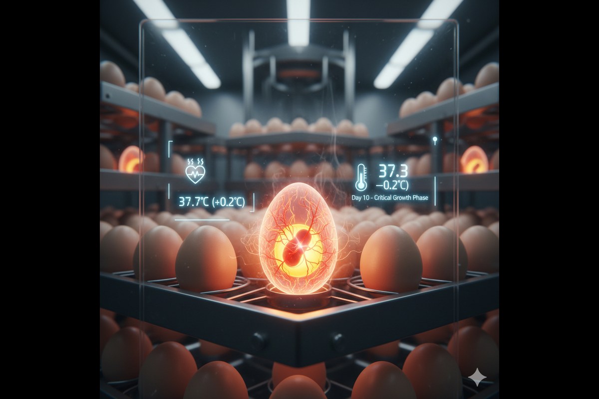 Incubator temperature accuracy: the 0.2 °c that determines your chick quality